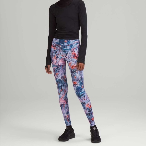 New Lululemon Base Pace High Rise Running Tight Sz 2 Atmospheric Purple Pants - Picture 2 of 10